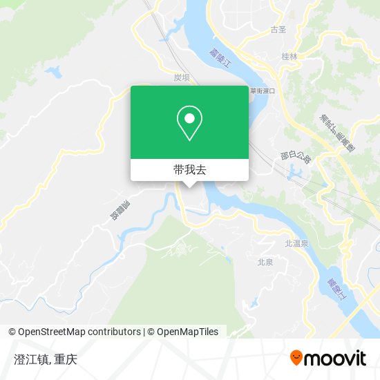 澄江镇地图