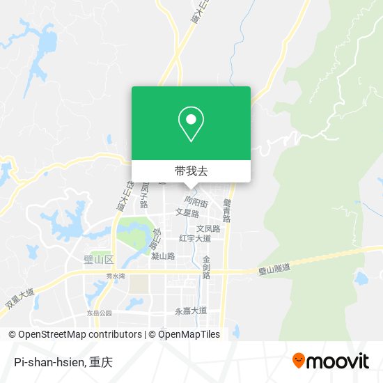 Pi-shan-hsien地图