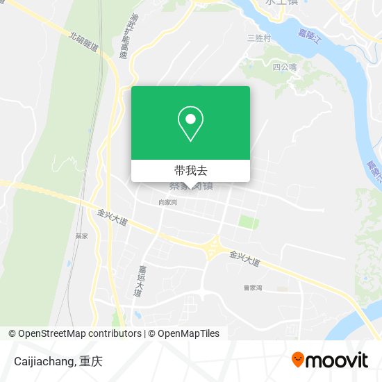 Caijiachang地图
