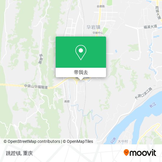 跳蹬镇地图