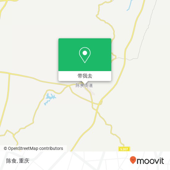 陈食地图