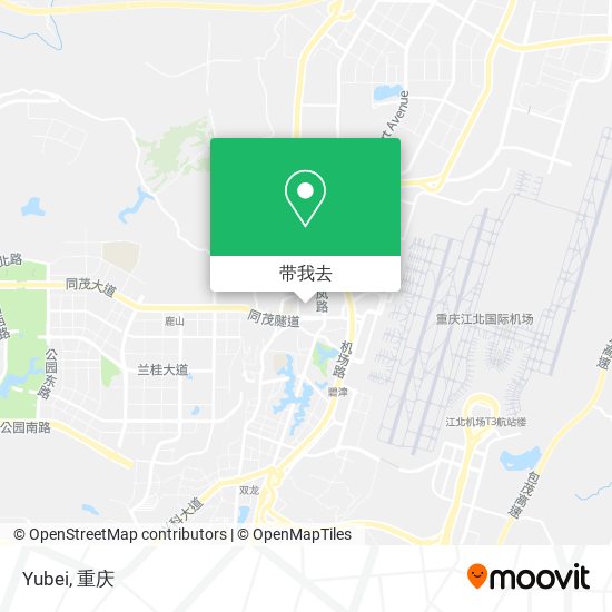 Yubei地图