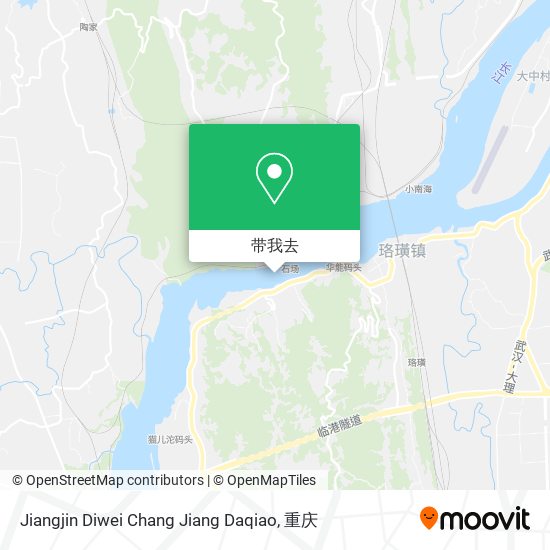 Jiangjin Diwei Chang Jiang Daqiao地图