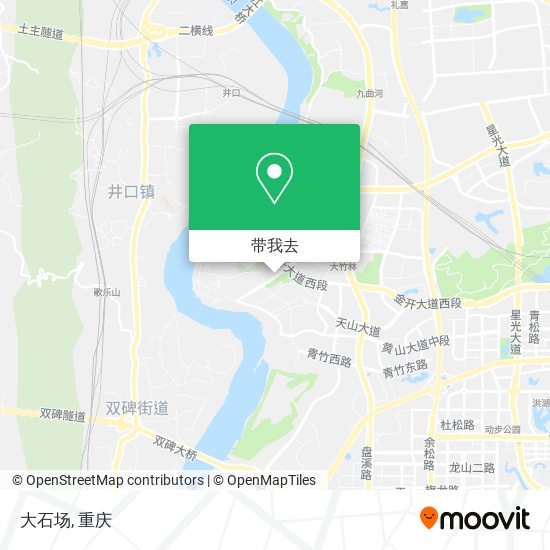 大石场地图