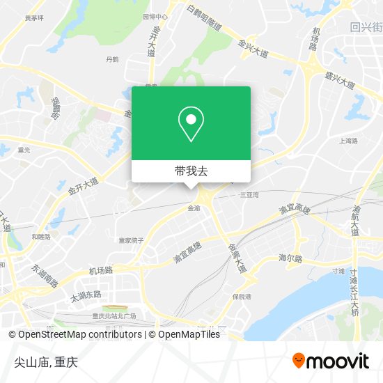 尖山庙地图