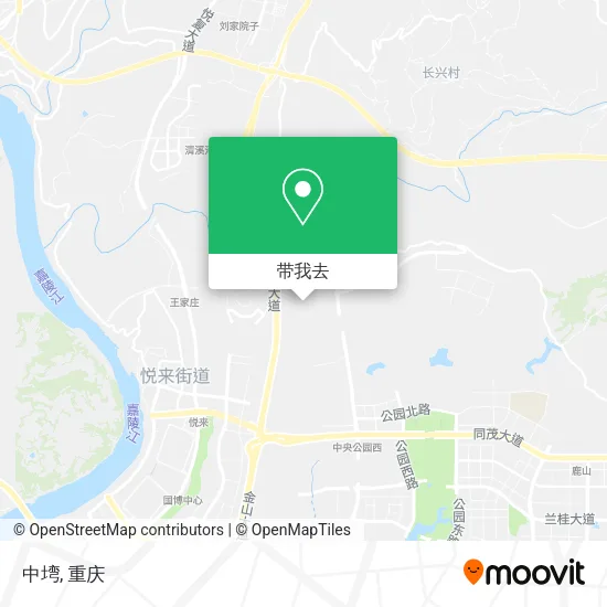 中塆地图