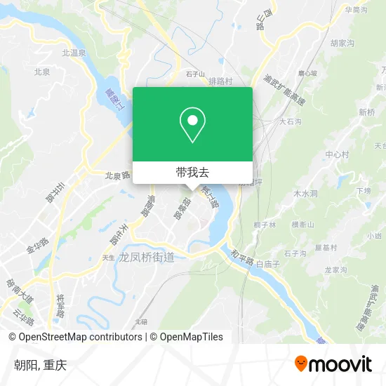 朝阳地图