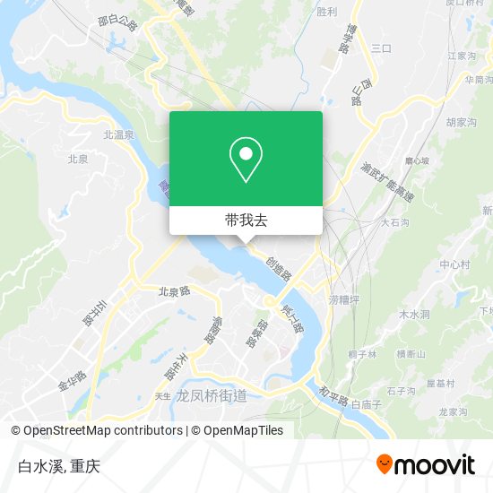 白水溪地图