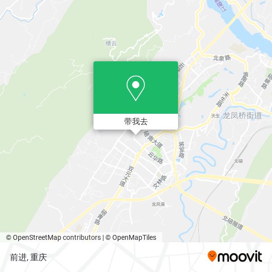 前进地图