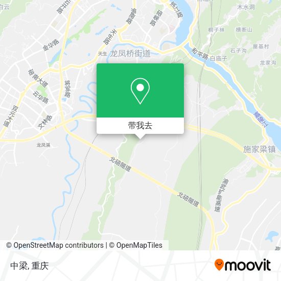 中梁地图