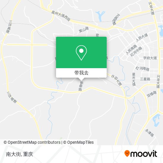 南大街地图