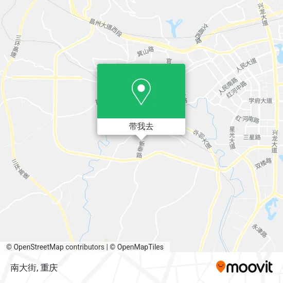 南大街地图