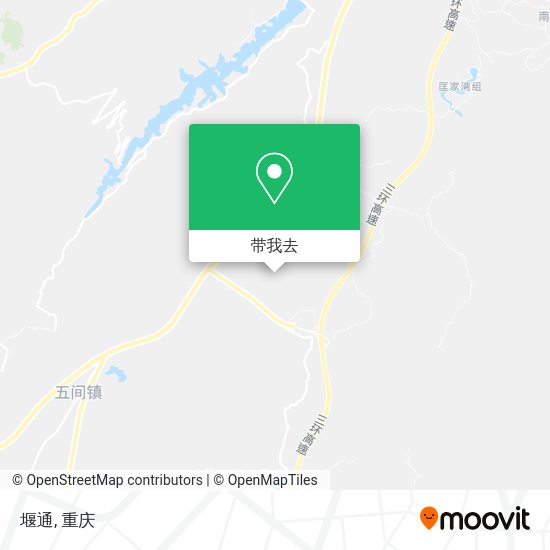 堰通地图