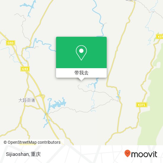 Sijiaoshan地图