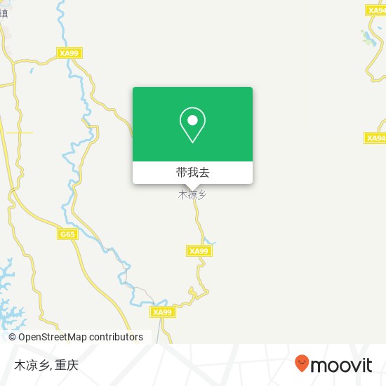 木凉乡地图