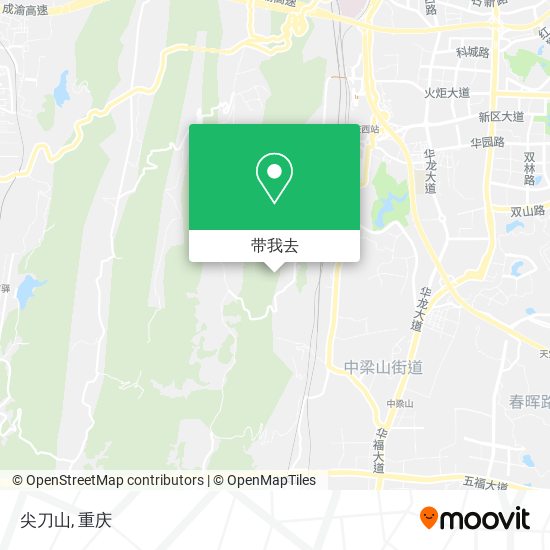 尖刀山地图