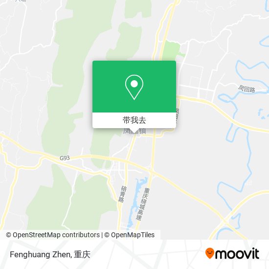 Fenghuang Zhen地图
