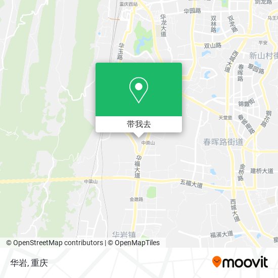 华岩地图