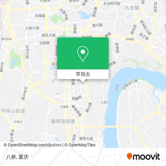 八桥地图