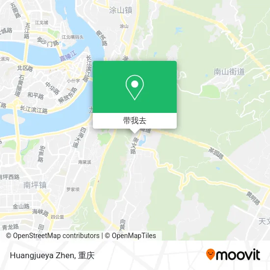 Huangjueya Zhen地图