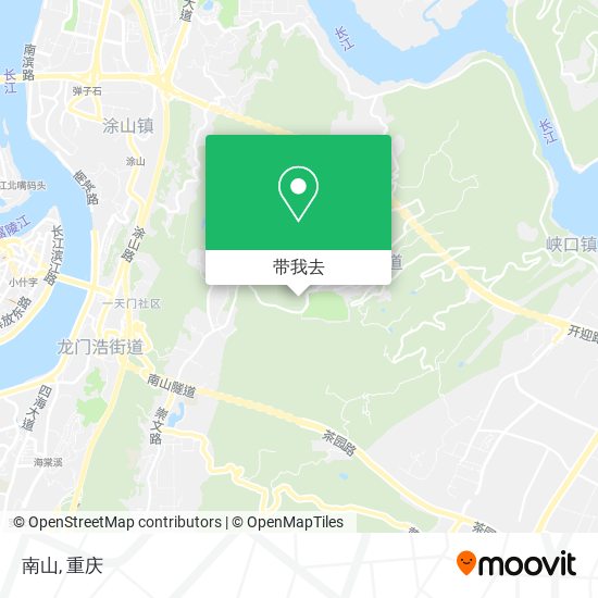 南山地图