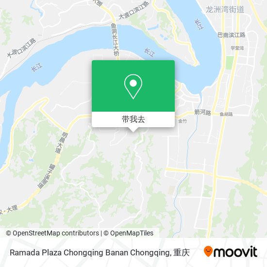 Ramada Plaza Chongqing Banan Chongqing地图