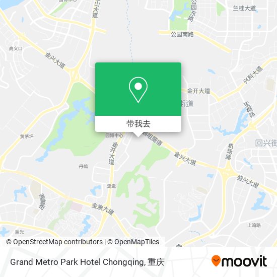 Grand Metro Park Hotel Chongqing地图