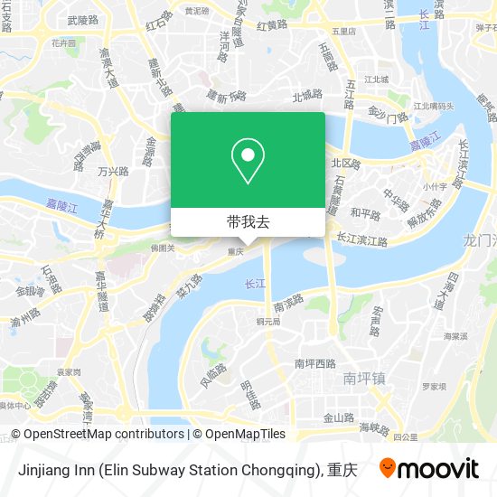 Jinjiang Inn (Elin Subway Station Chongqing)地图