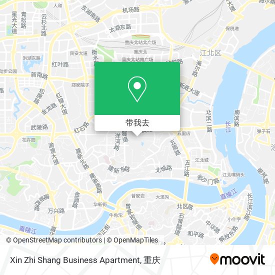 Xin Zhi Shang Business Apartment地图