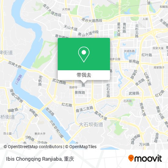 Ibis Chongqing Ranjiaba地图