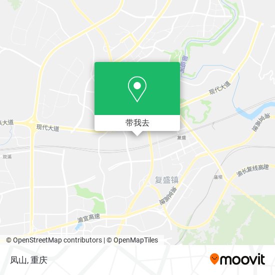 凤山地图