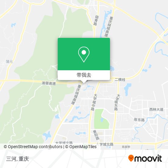 三河地图