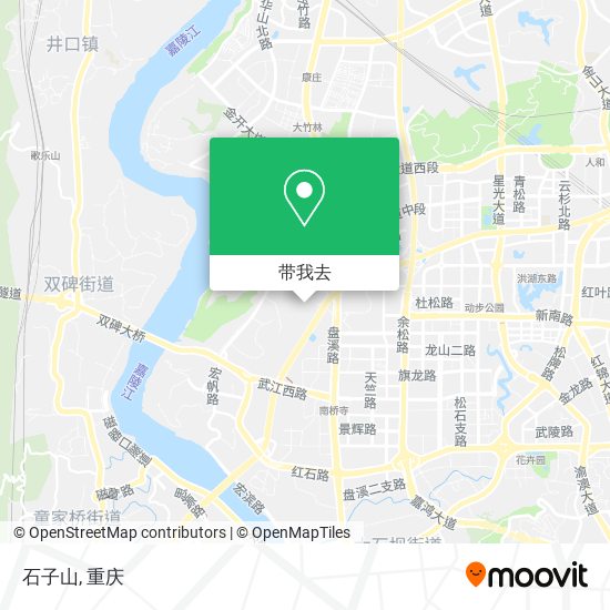 石子山地图