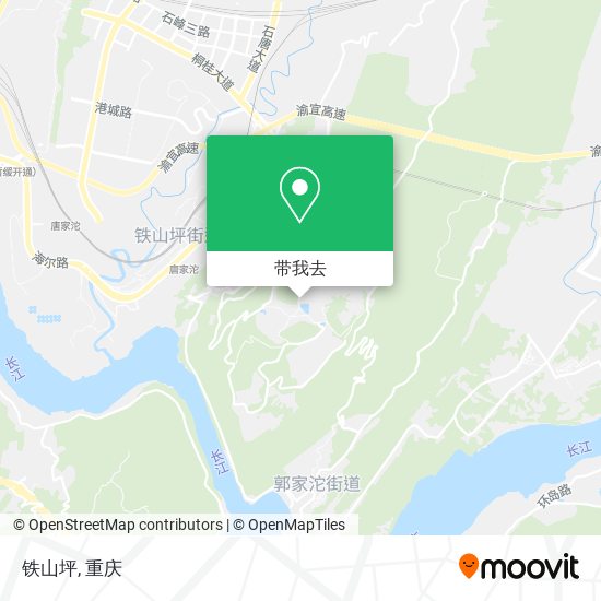 铁山坪地图