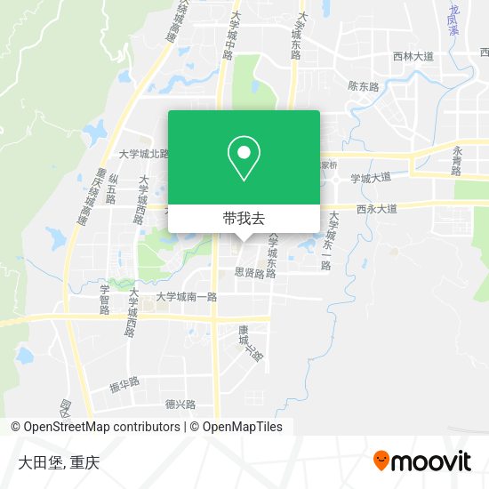 大田堡地图