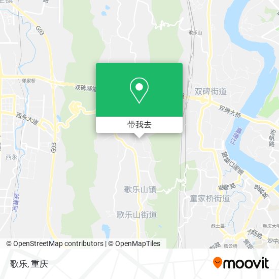 歌乐地图