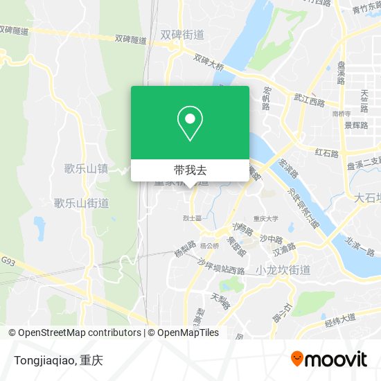 Tongjiaqiao地图