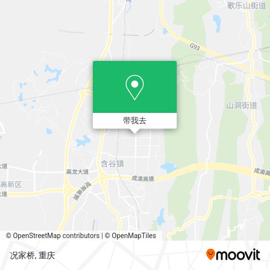 况家桥地图