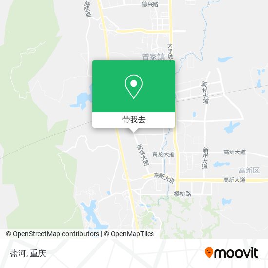 盐河地图