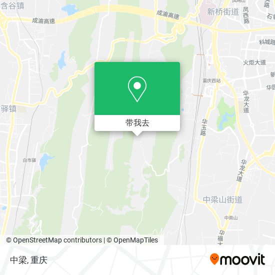 中梁地图