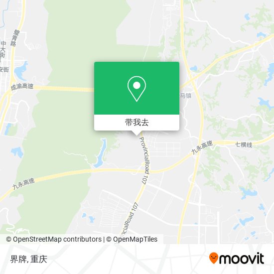 界牌地图