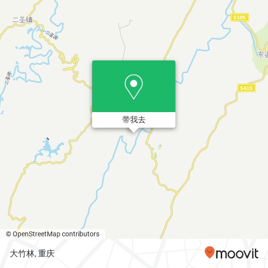 大竹林地图