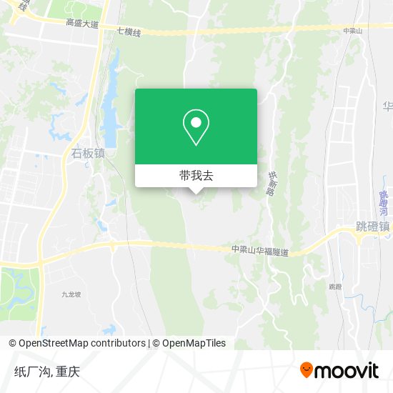 纸厂沟地图