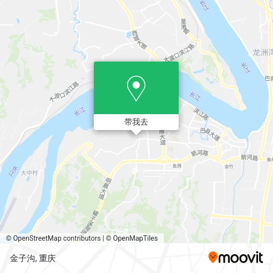 金子沟地图