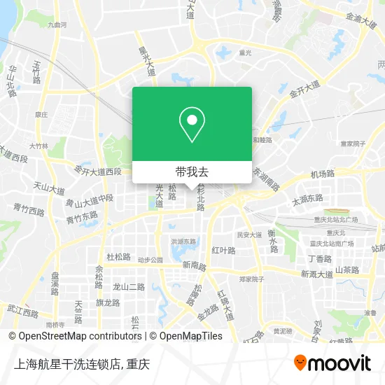 上海航星干洗连锁店地图
