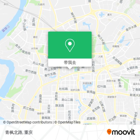 青枫北路地图