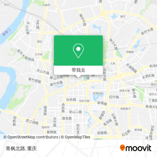 青枫北路地图