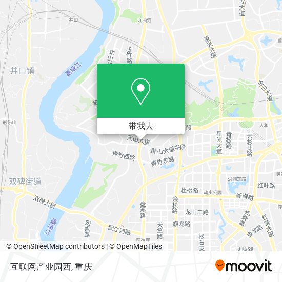互联网产业园西地图