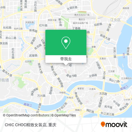 CHIC CHOC精致女装店地图