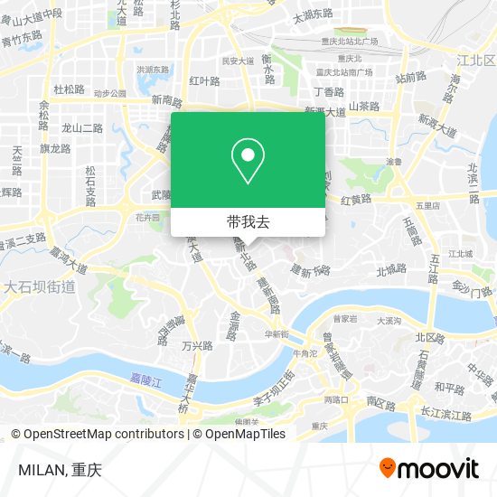 MILAN地图